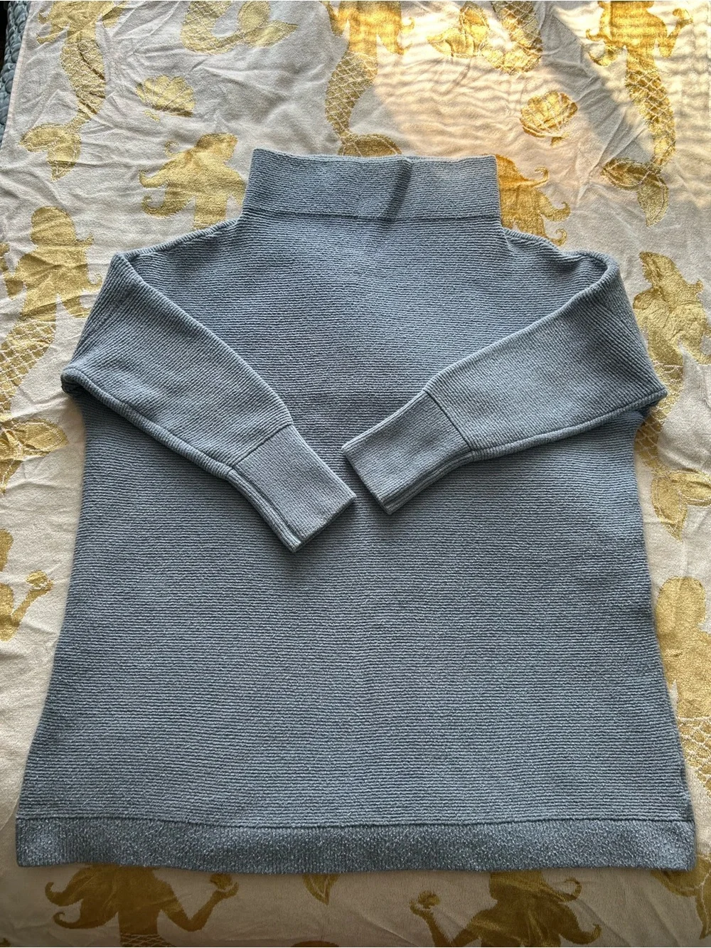 FREE PEOPLE Ottoman Sweater - Periwinkle - Size Medium - Slouchy / comfy